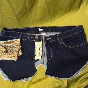 Upcycled Jean Style Corset Belt